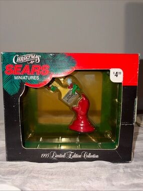 Vintage Sears Paintbrush Ornament